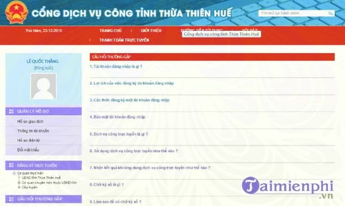 phan mem cong dich vu cong truc tuyen