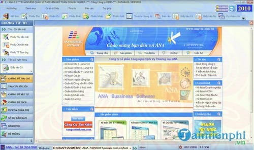 phan mem ke toan doanh nghiep e ana