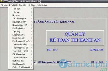 phan mem ke toan thi hanh an dtsoft