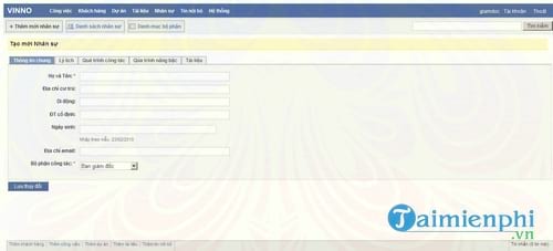 phan mem quan ly nhan su vtranet