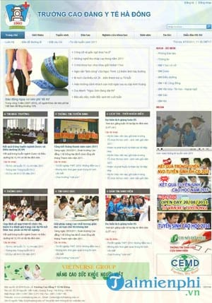 thiet ke web giao duc dao tao vcsoft web 06
