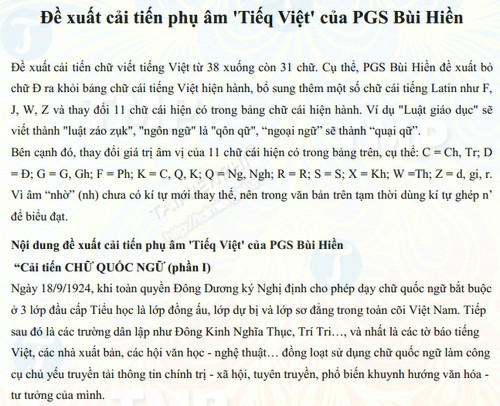 de xuat cai tien phu am tieq viet