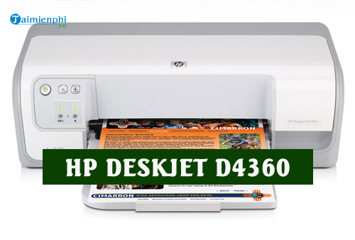 driver hp deskjet d4360 for mac