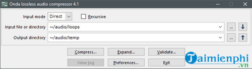 onda lossless audio compressor