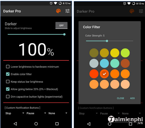 darker cho android