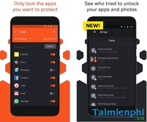 hexlock app lock photo vault