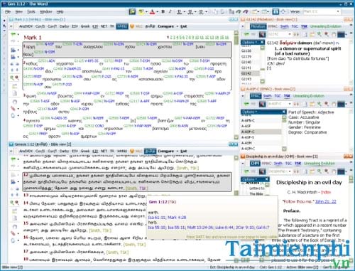 the word bible software