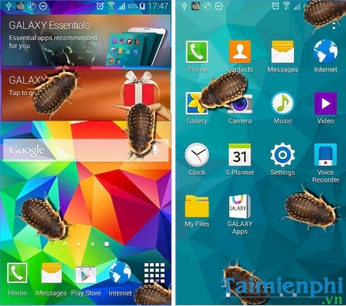 gian bo tren dien thoai