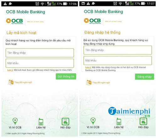 ocb mobile banking
