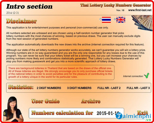 thai lottery lucky numbers generator