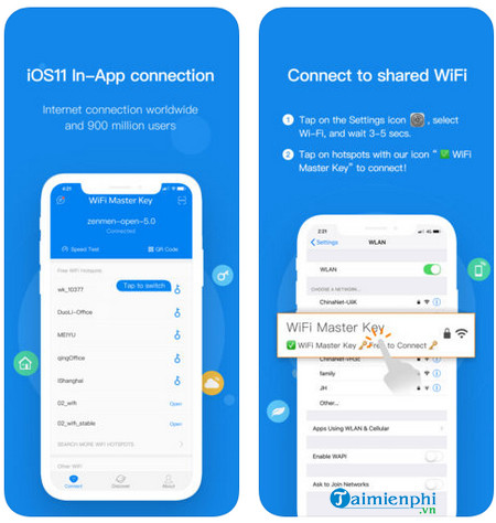 wifi master key cho ios