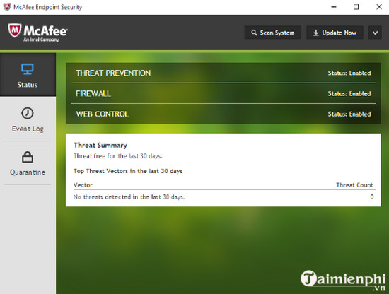 mcafee endpoint security