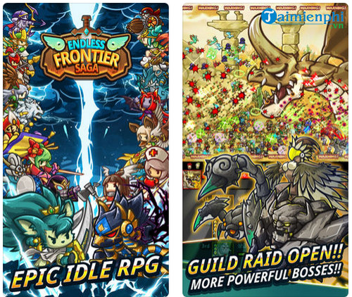 endless frontier saga 2 cho ios