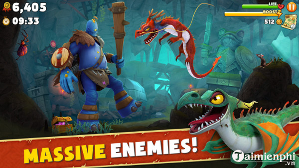 hungry dragon cho ios