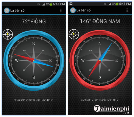 la ban so cho android