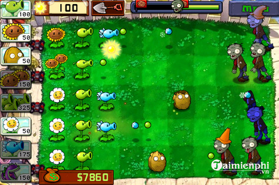 Tải Hoa Quả Nổi Giận cho Mac tai plants vs zombies cho mac 2