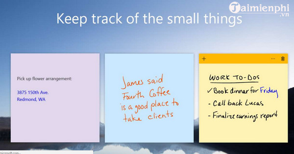 microsoft sticky notes