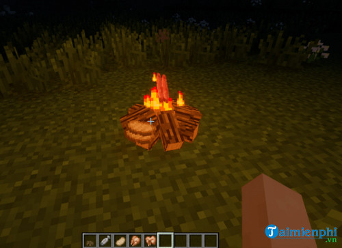 simple camp fire mod