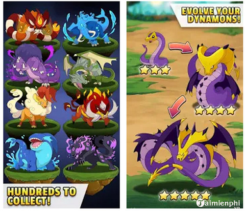 dynamons evolution cho android
