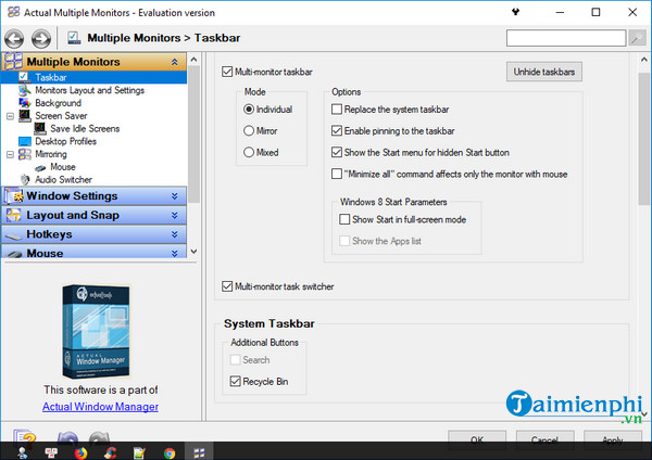 actual multiple monitors