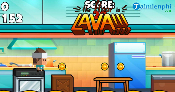 the floor is lava 3d