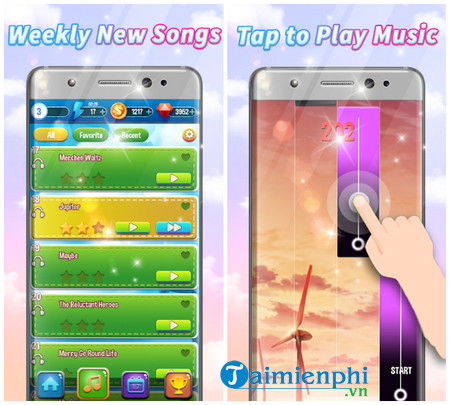 magic piano anime music tiles