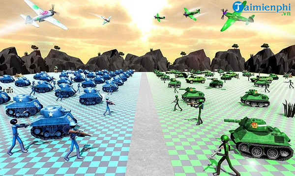 stickman ww2 battle simulator