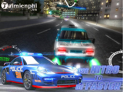 street racers vs police