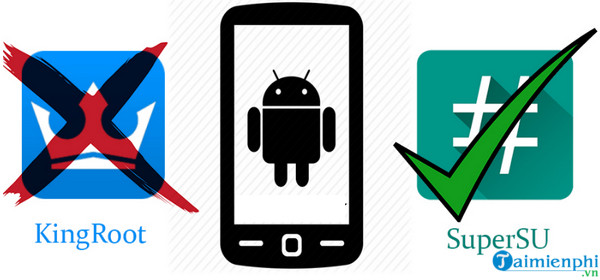 kingroot to supersu