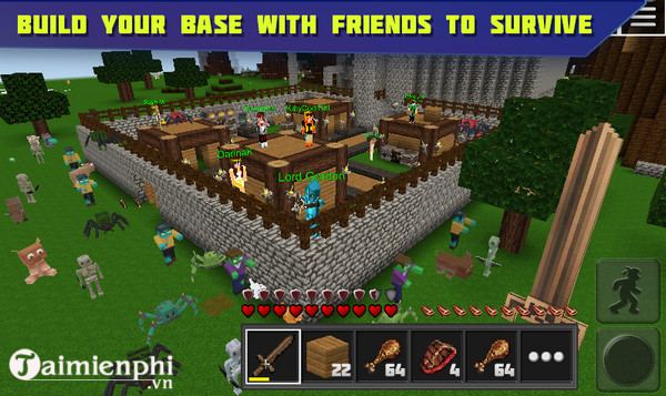 planet of cubes survival craft