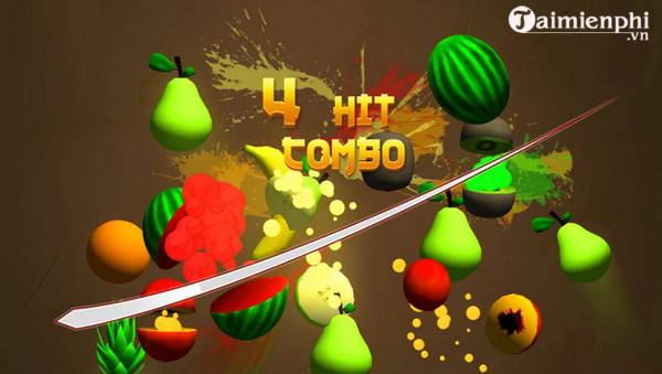 ninja slice fruit 3d