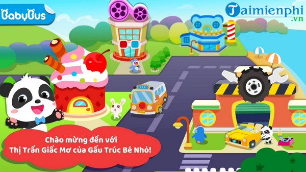 little panda s dream town