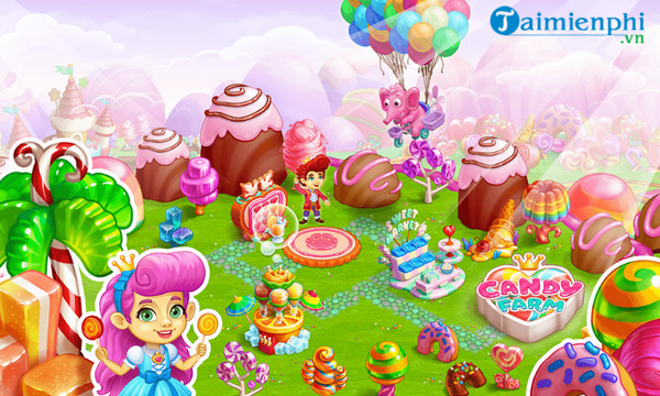sweet candy farm