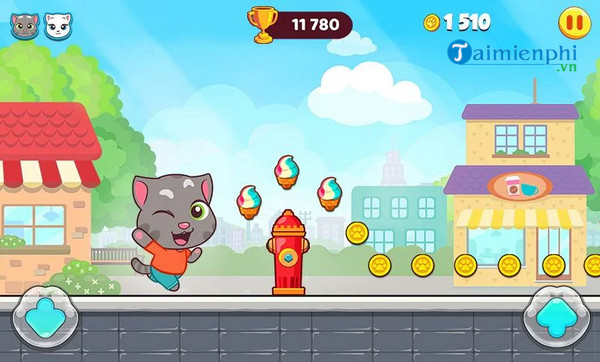 talking tom candy run