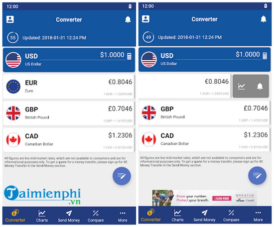 xe currency converter
