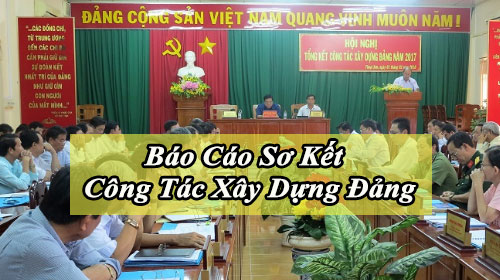 bao cao so ket cong tac xay dung dang
