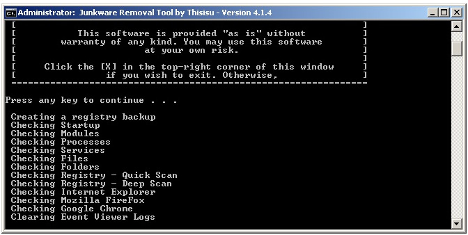 junkware removal tool junkware removal tool
