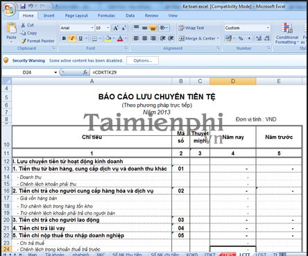 Download Phần mềm kế toán excel download phan mem ke toan excel