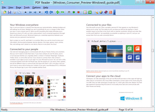 pdf reader for windows 8