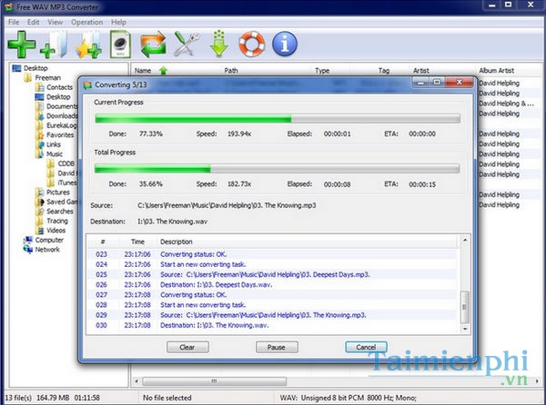 download Free WAV To MP3 Converter