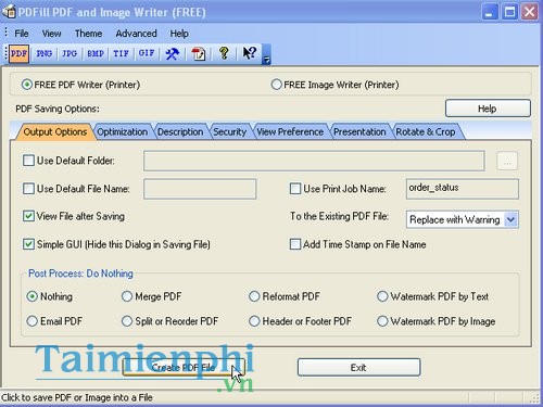 PDFill Free PDF and Image Writer