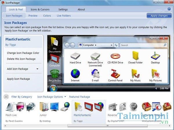 download IconPackager