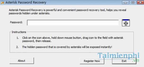 Asterisk Password Recovery