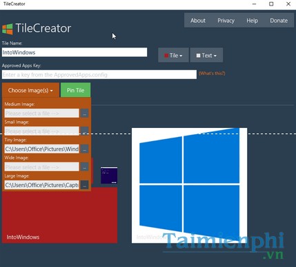 Tile Creator