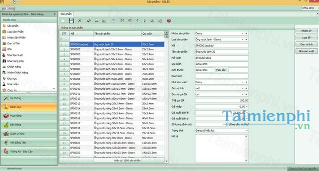 Quản lý Kho Bán Hàng