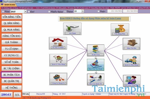 Phần mềm kế toán EAMS