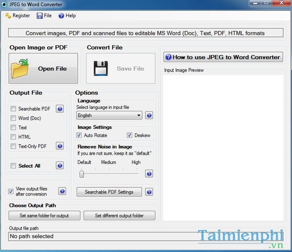 JPEG to Word Converter