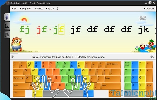 Portable RapidTyping