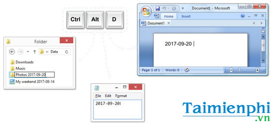 download date writer