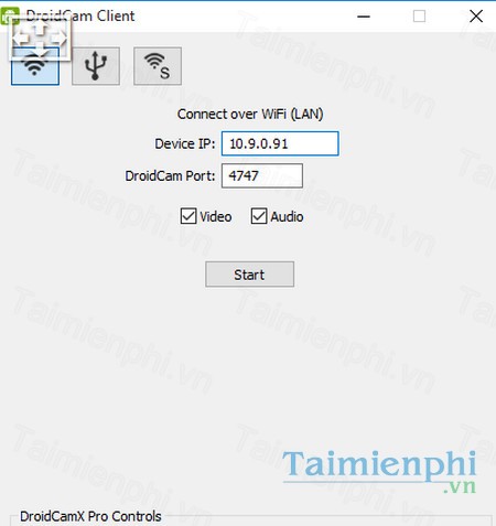 download droidcam client